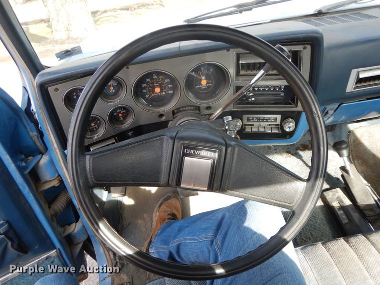 1986 Chevrolet Silverado K10  pickup truck