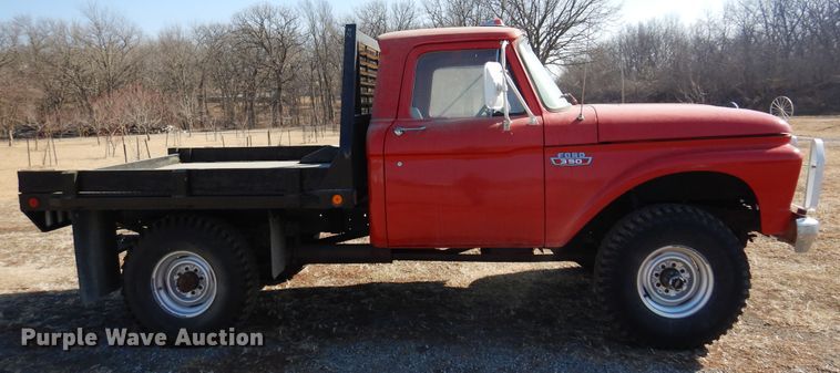1965 Ford F350  flatbed pickup truck