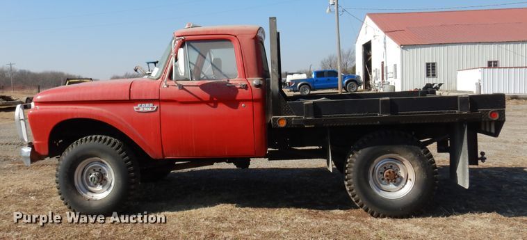 1965 Ford F350  flatbed pickup truck