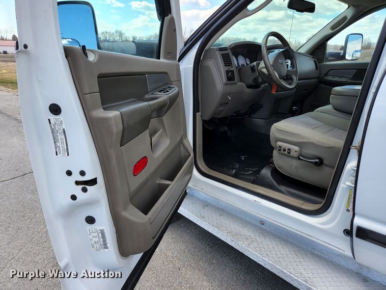2007 Dodge Ram 3500HD  Quad Cab utility bed pickup truck