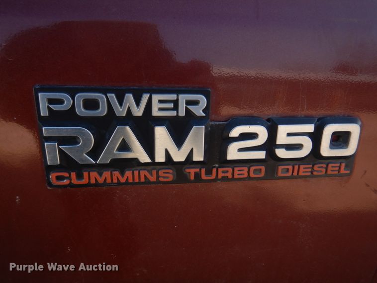 1992 Dodge Ram 250  pickup truck