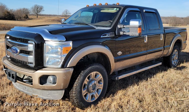 2012 Ford F250 Super Duty King Ranch  Crew Cab pickup truck