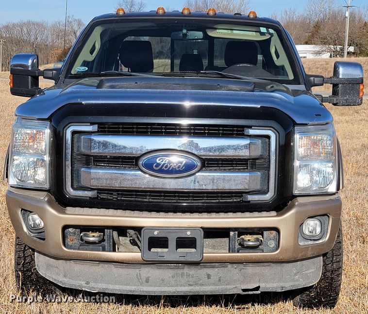 2012 Ford F250 Super Duty King Ranch  Crew Cab pickup truck