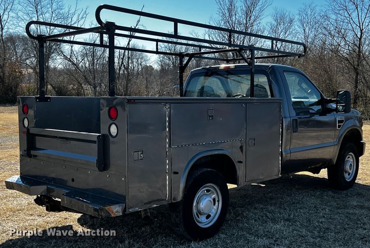 2008 Ford F250 Super Duty  utility bed pickup truck