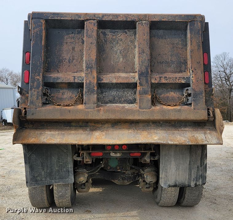 2007 Mack Granite CTP713B  dump truck